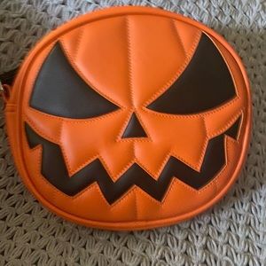 (SALE) Handcrafted LPS Meanie orange and black